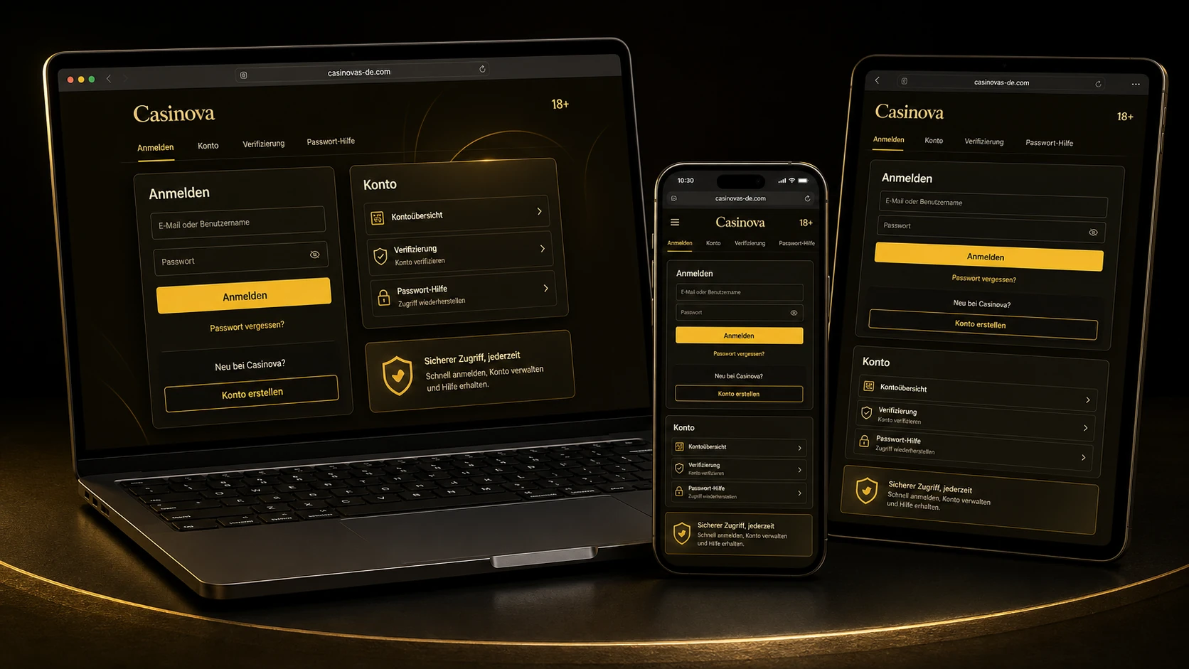 Fazit zum Casinova Login